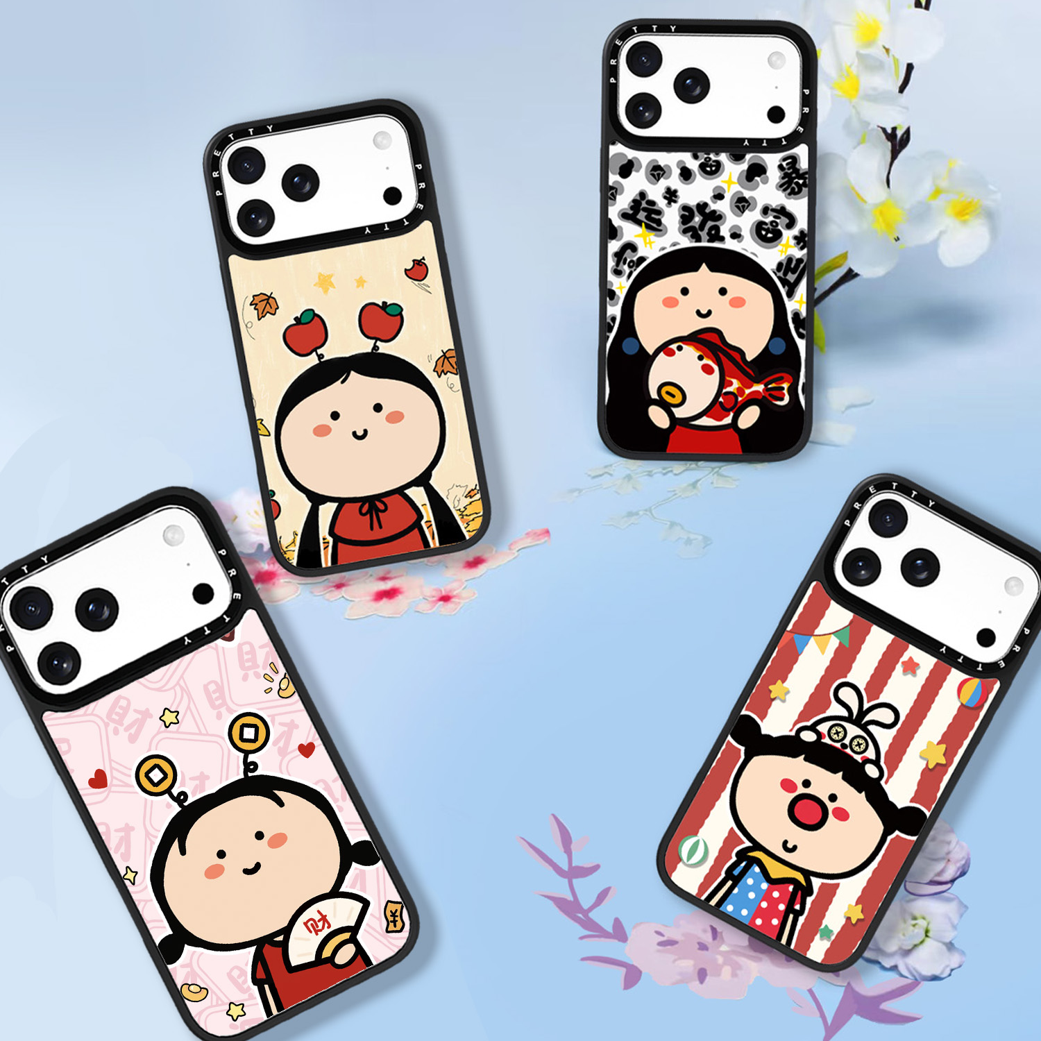 小蔻联名鎏金工艺磨砂磁吸手机壳适用于苹果16/iphone15/pro/