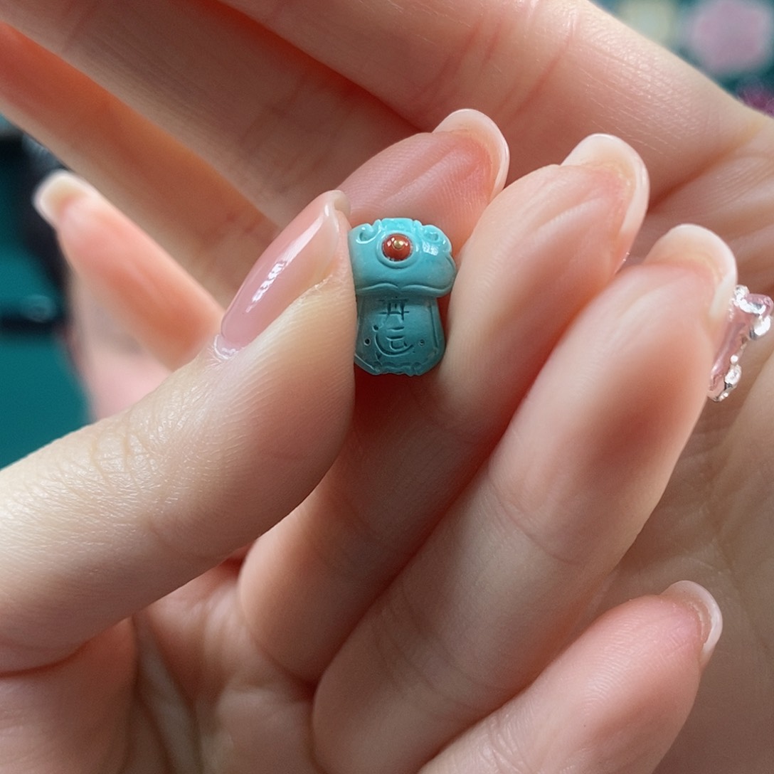 绿松石珠宝奇石未镶嵌