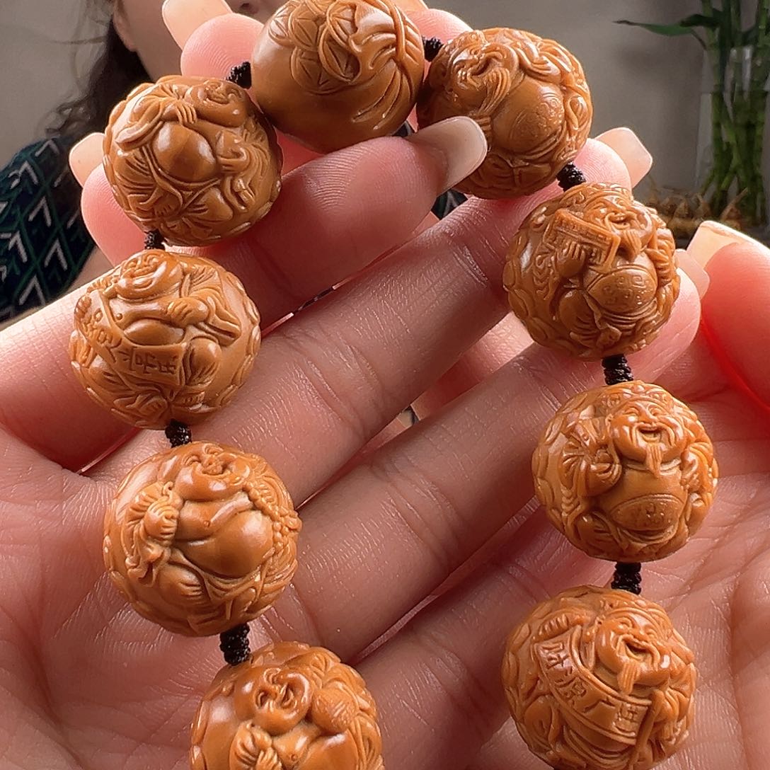 橄榄核手串/手链橄榄核雕橄榄核