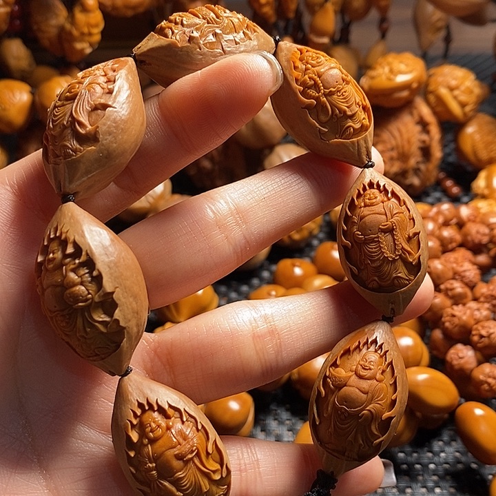 吊坠橄榄核包衣弥勒