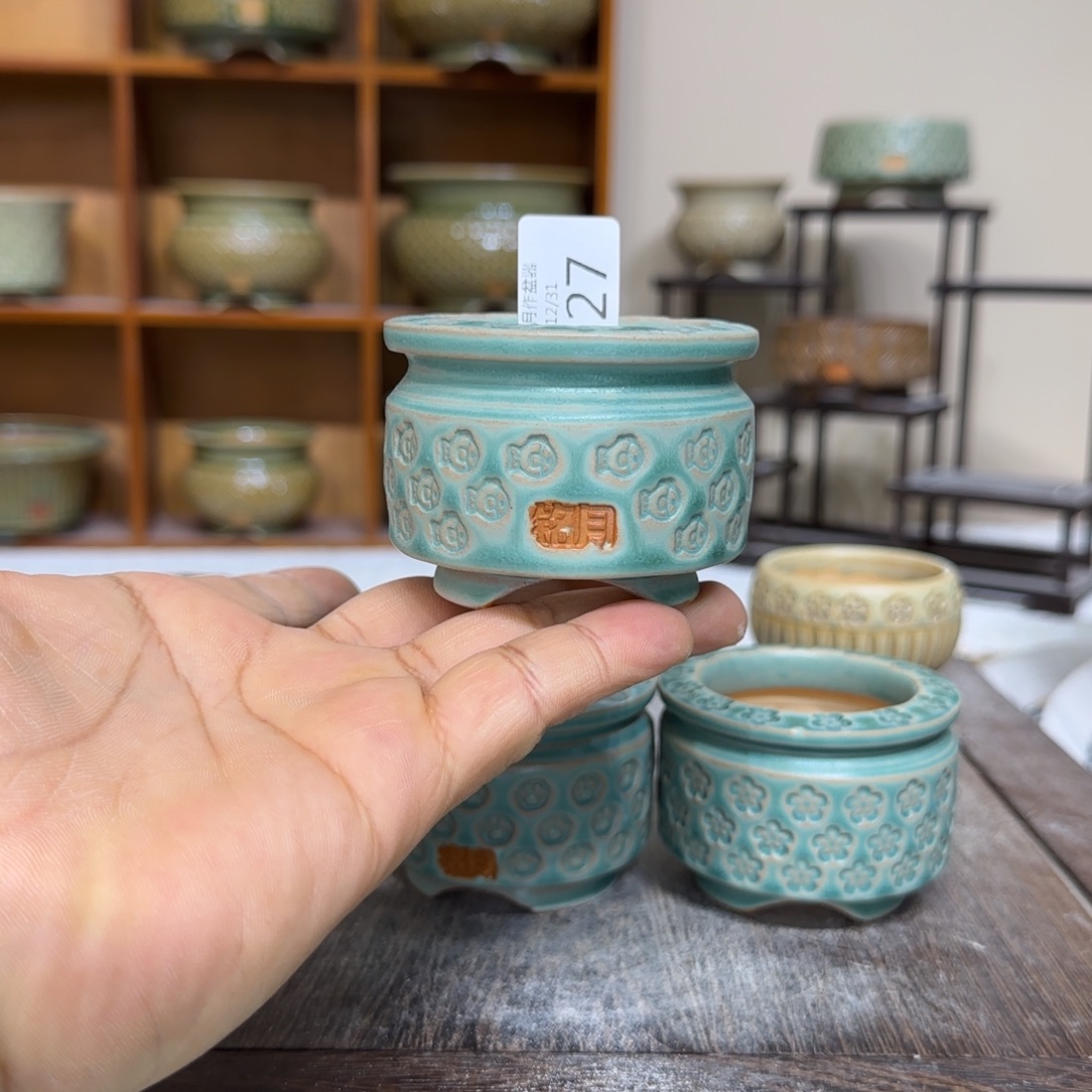 手工花盆 027 内口口径 5cm 