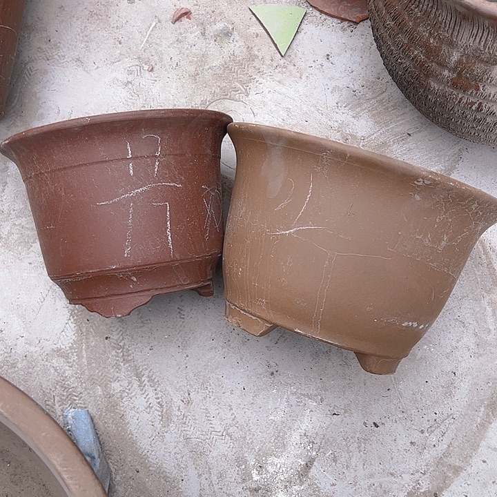 紫砂花盆特价清仓处理
