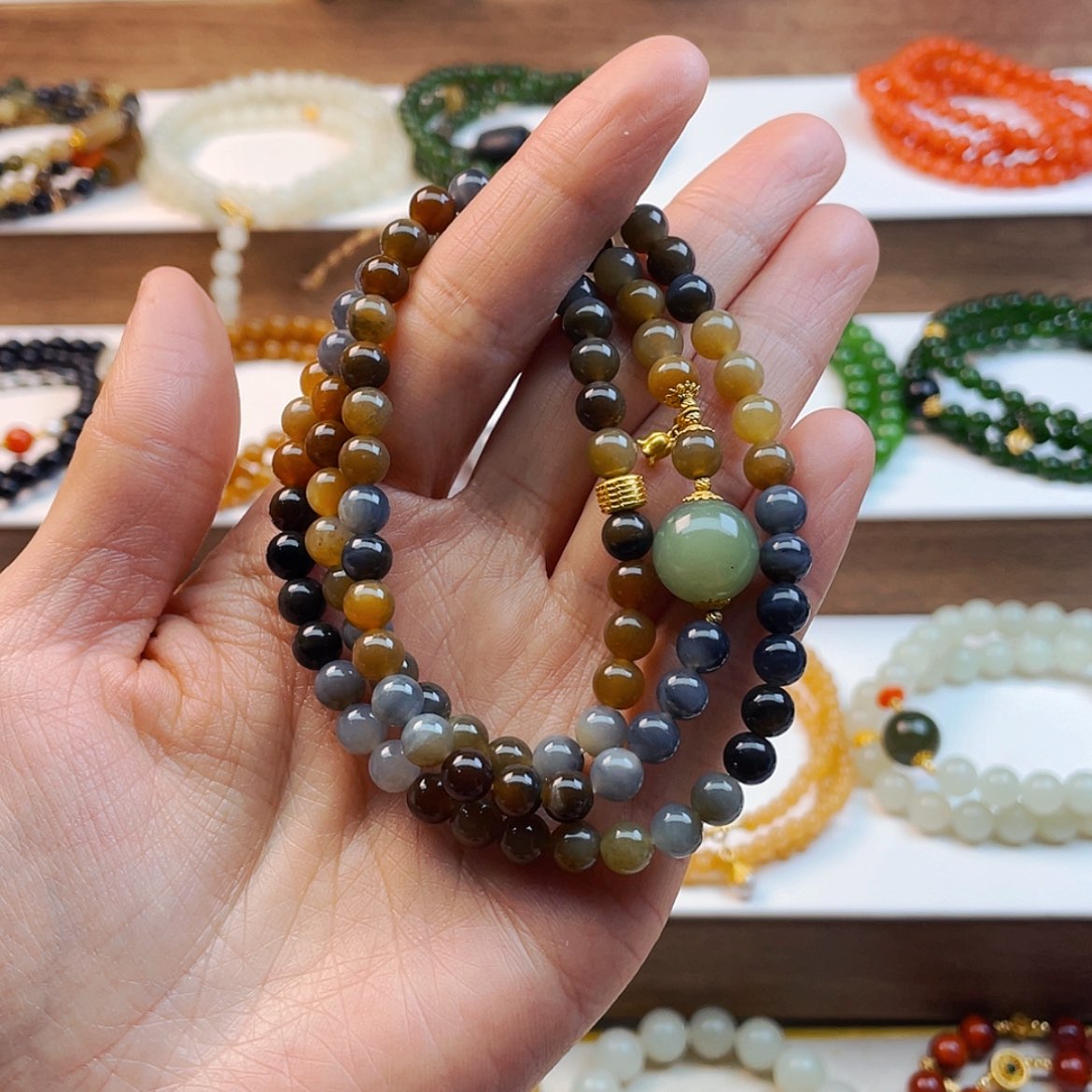 【闪购商品】和田玉手串未镶嵌