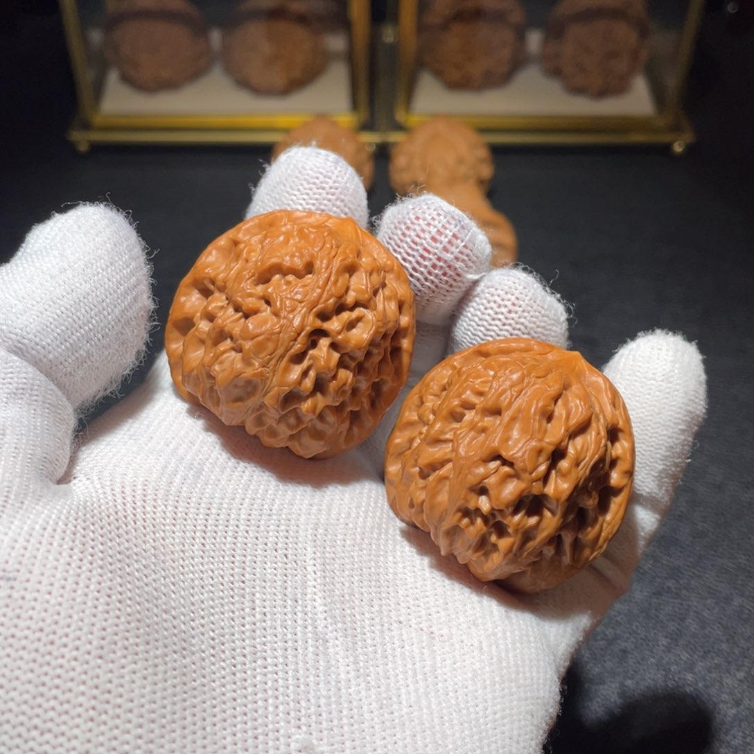 文玩核桃吊坠39龙脉元宝