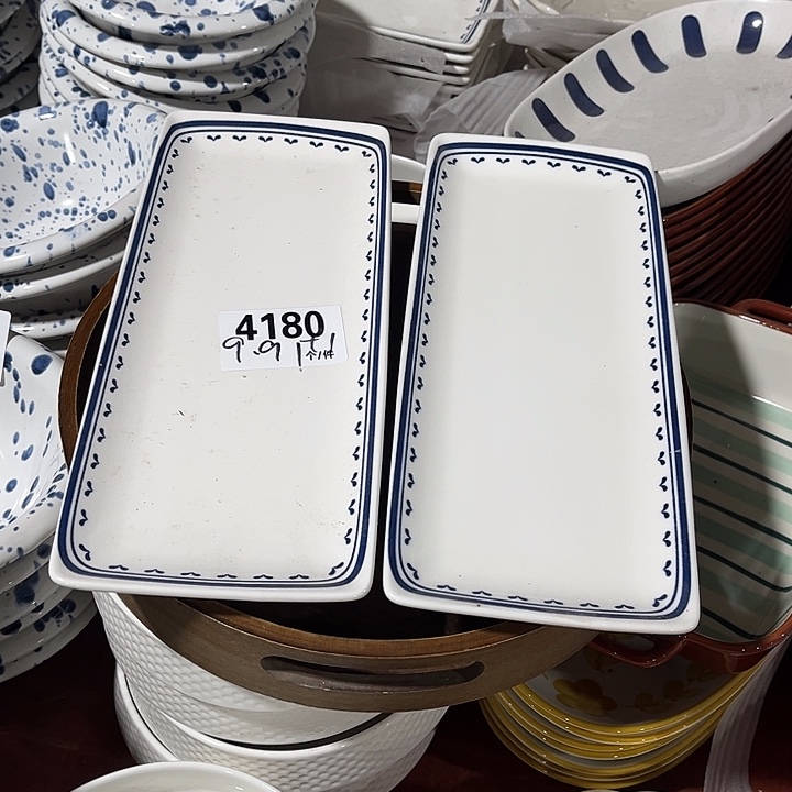 瓷微瑕外贸餐具4180