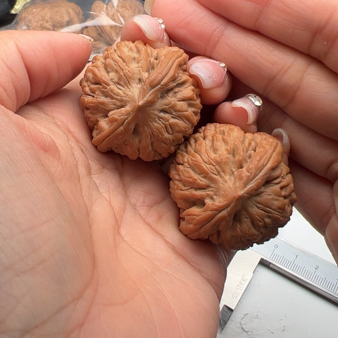 文玩核桃把件莲花37