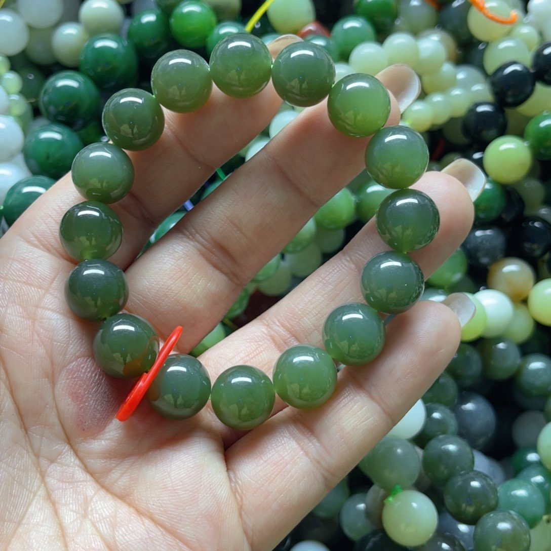 和田玉手链未镶嵌