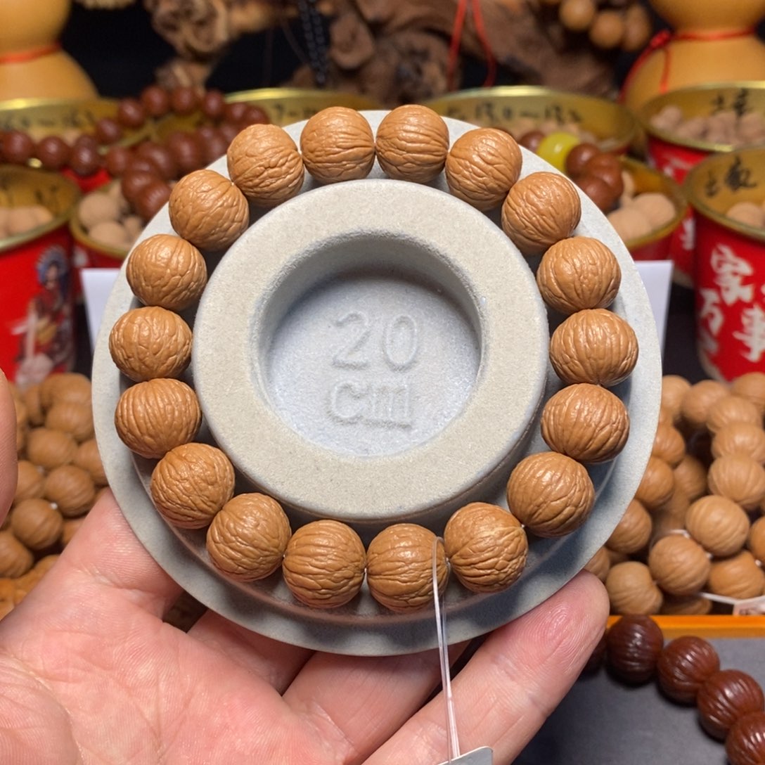 核桃手串/手链回*14大凤羽0.5