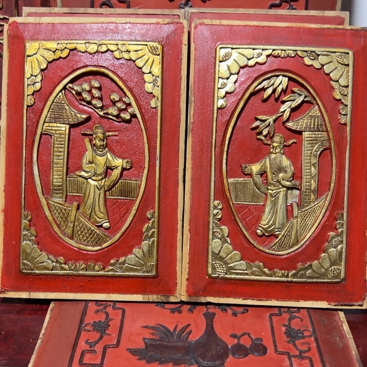 桥***师木木雕工艺品摆件