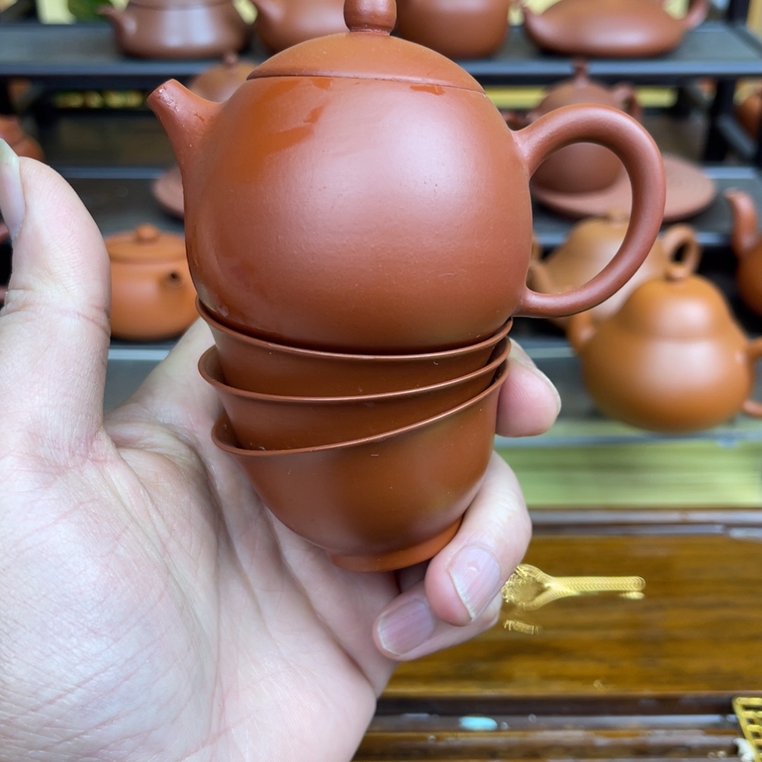 紫砂壶潮州手拉壶