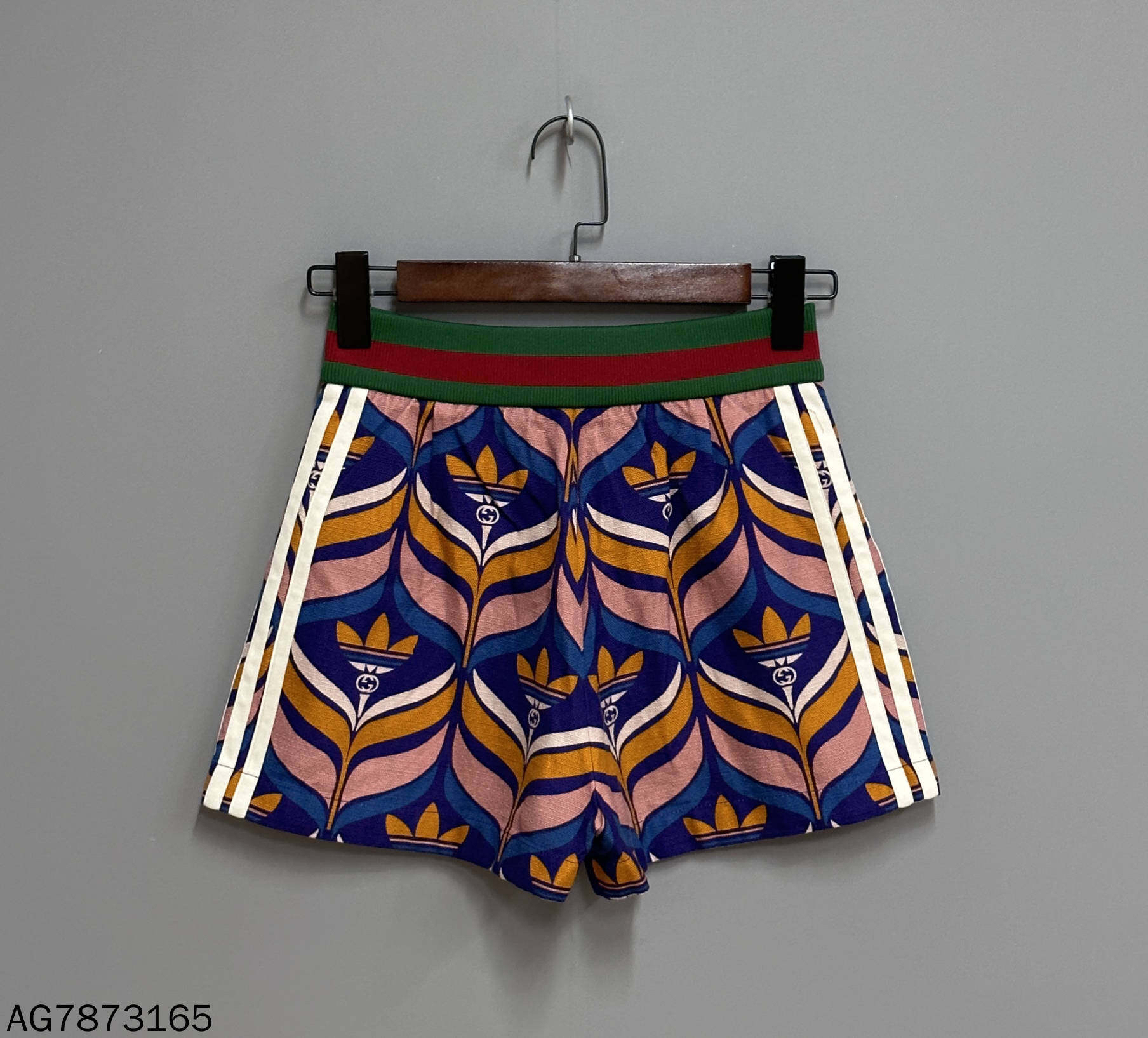 99新 GUCCI/古驰 三叶草短裤/38码/73165