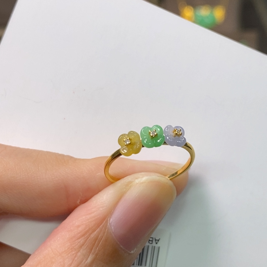 翡翠颈饰18K金镶嵌✨***✨净货13912