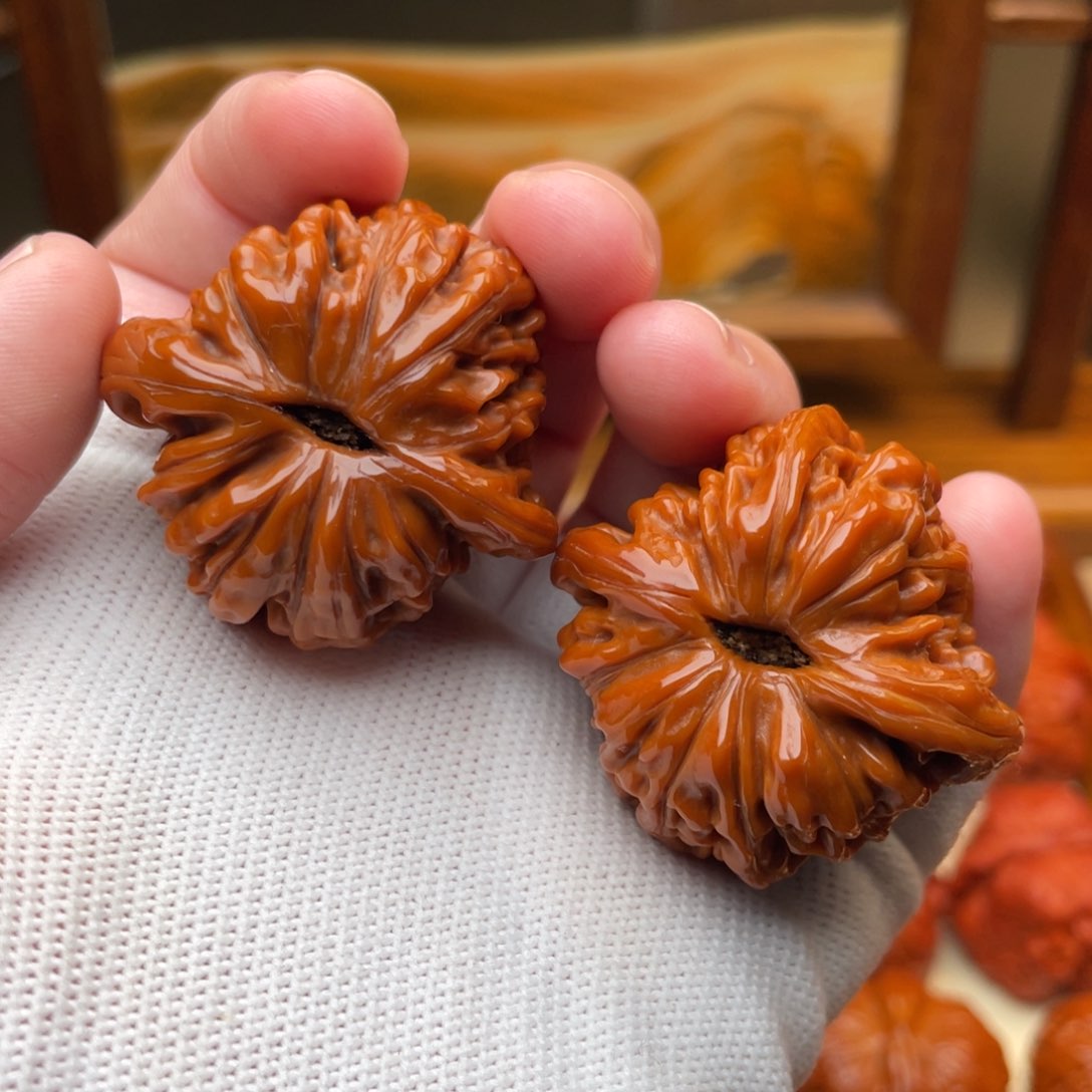 文玩核桃把件四座楼39