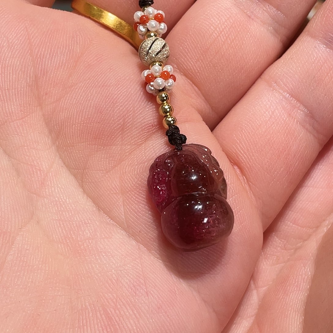 未镶嵌碧玺吊坠(不含链)5g碧玺