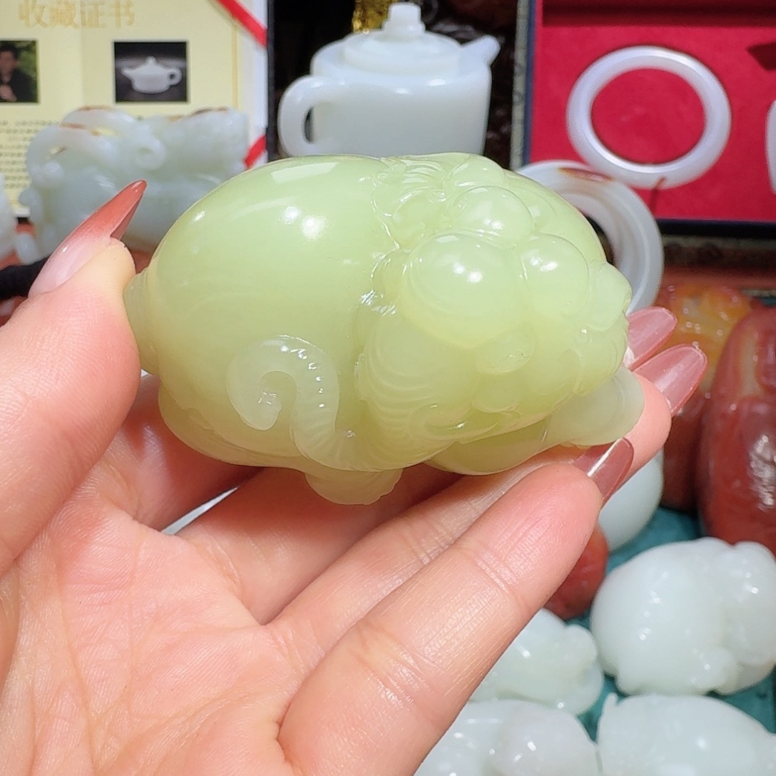 和田玉把件未镶嵌