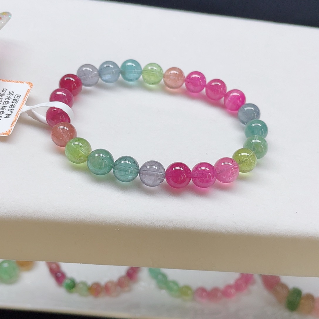 手链未镶嵌碧玺8.6mm左右