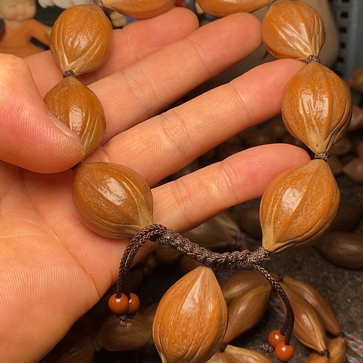 橄榄核手串2.0四花36