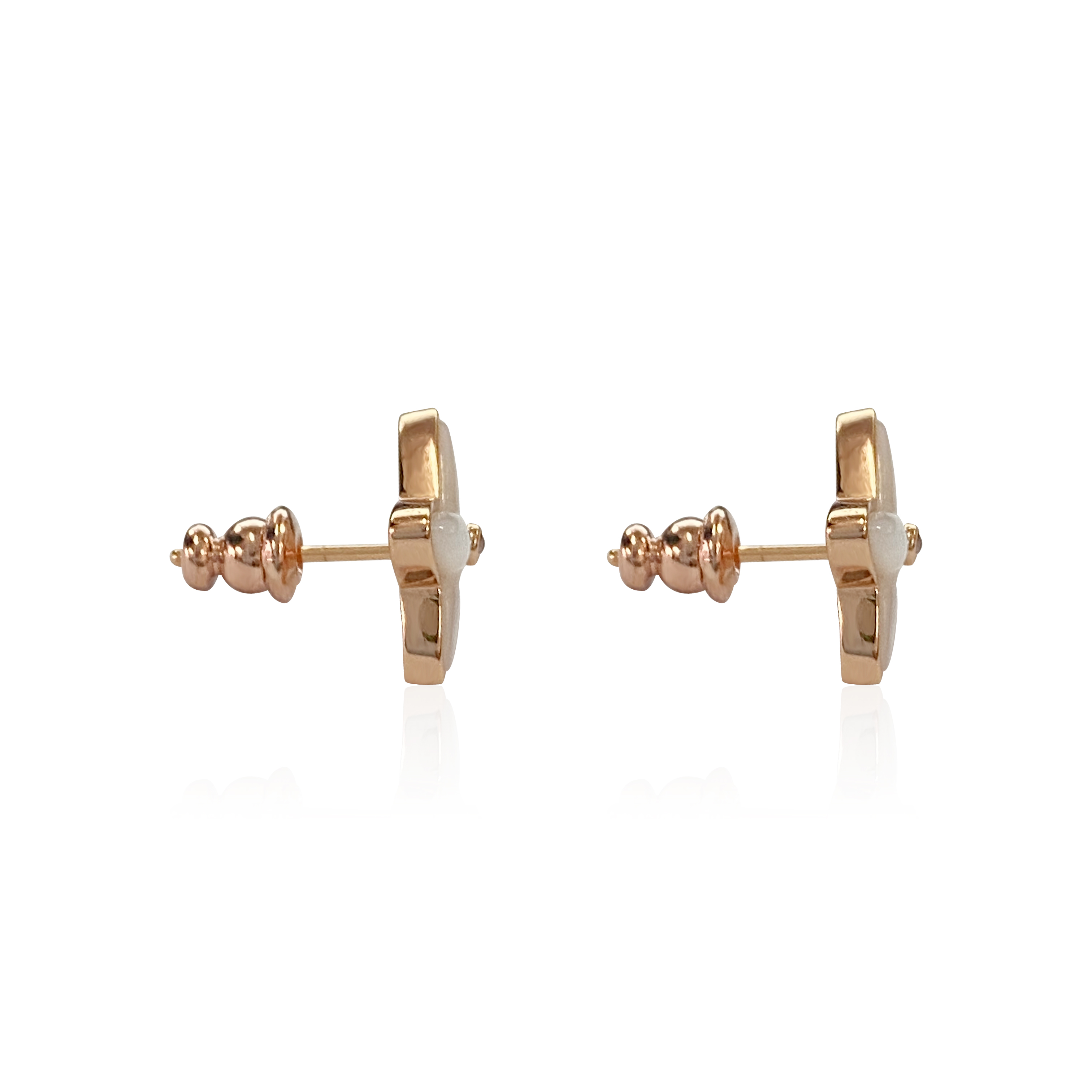 铜合金珐琅耳饰 欧货DP高品耳环-8647