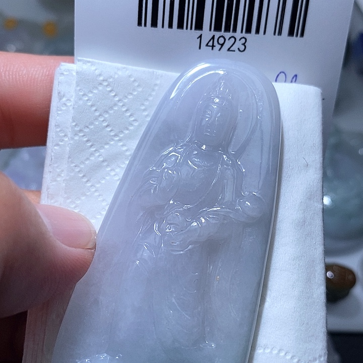 翡翠未镶嵌颈饰天光墟翡翠市场现金代购