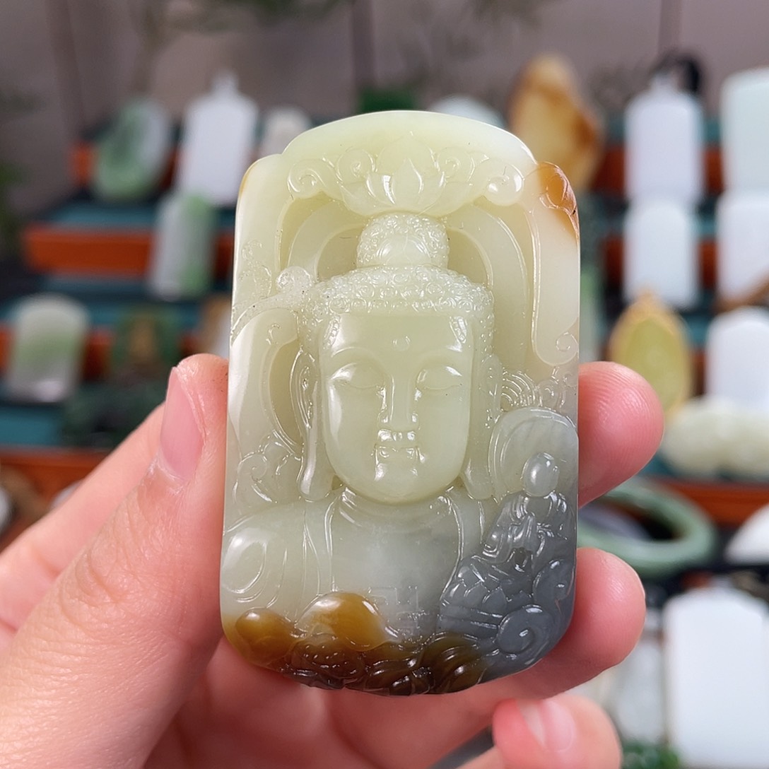 未镶嵌和田玉挂件