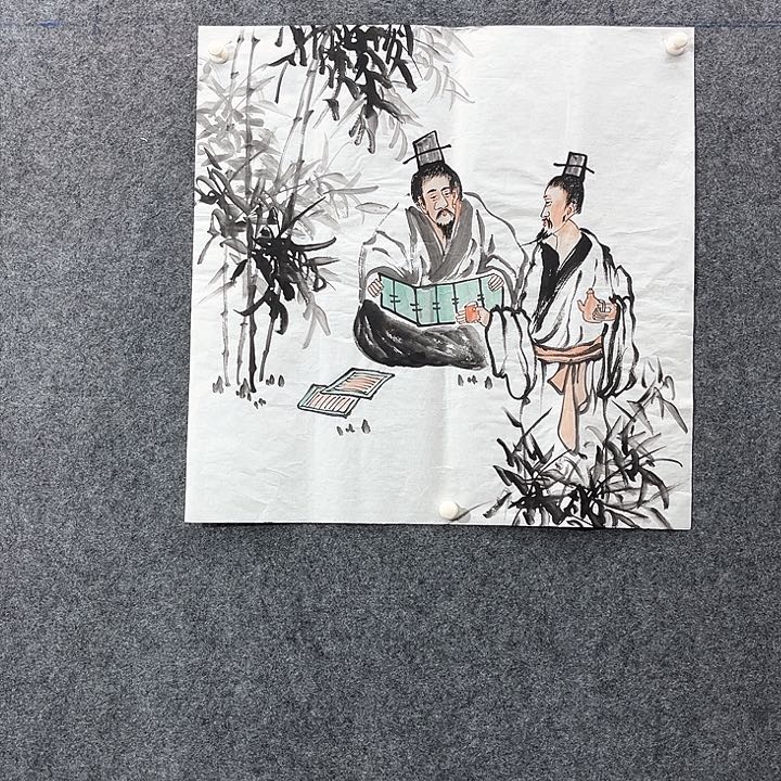 国画国画作品入选92