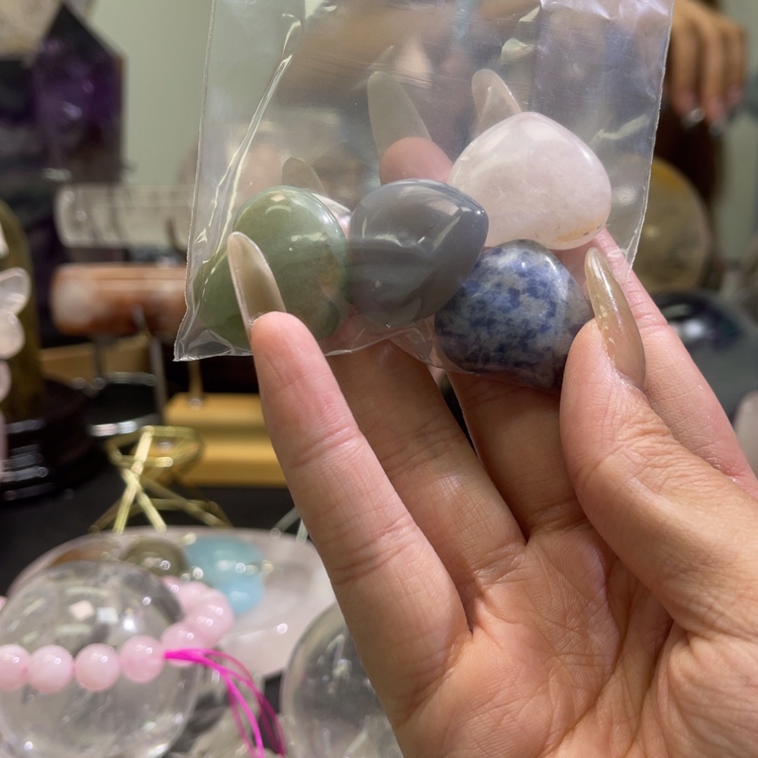 银S925镶嵌眼镜水晶