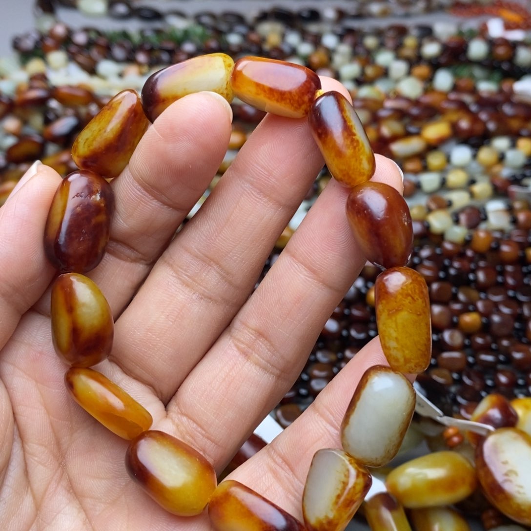 和田玉手链未镶嵌