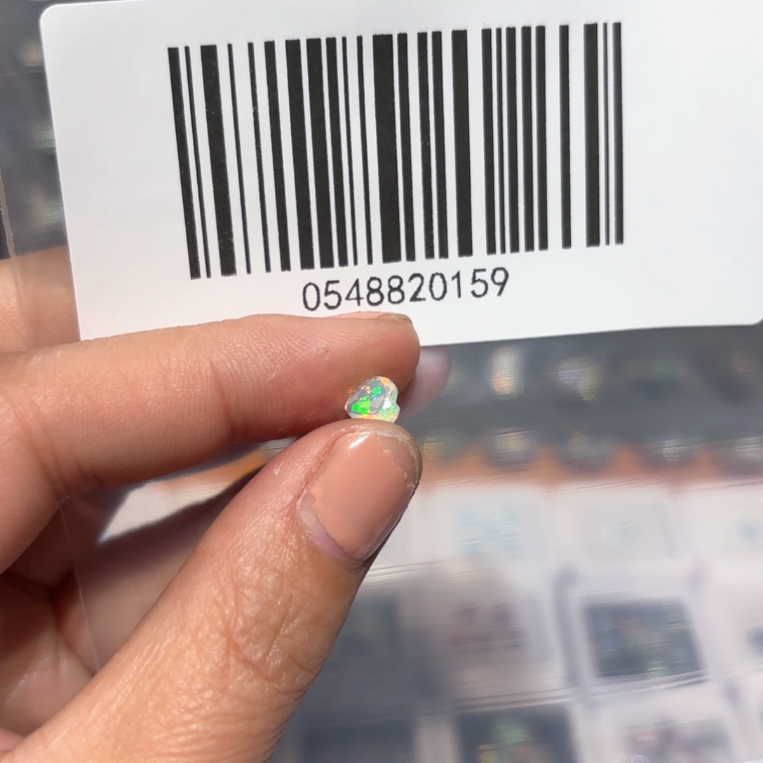 欧泊戒指银S925镶嵌2***美