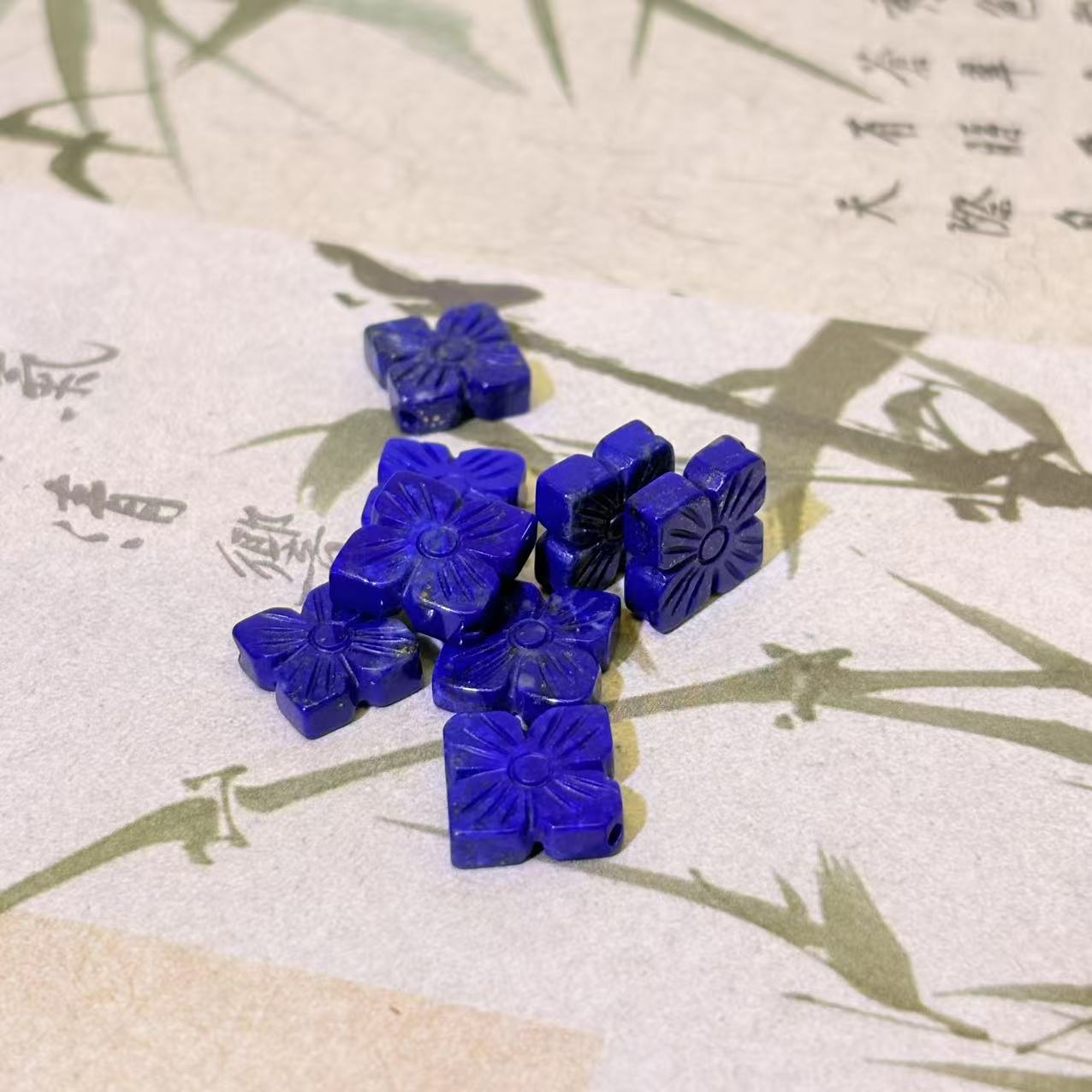 W1308 青金石配件 多样性发其一