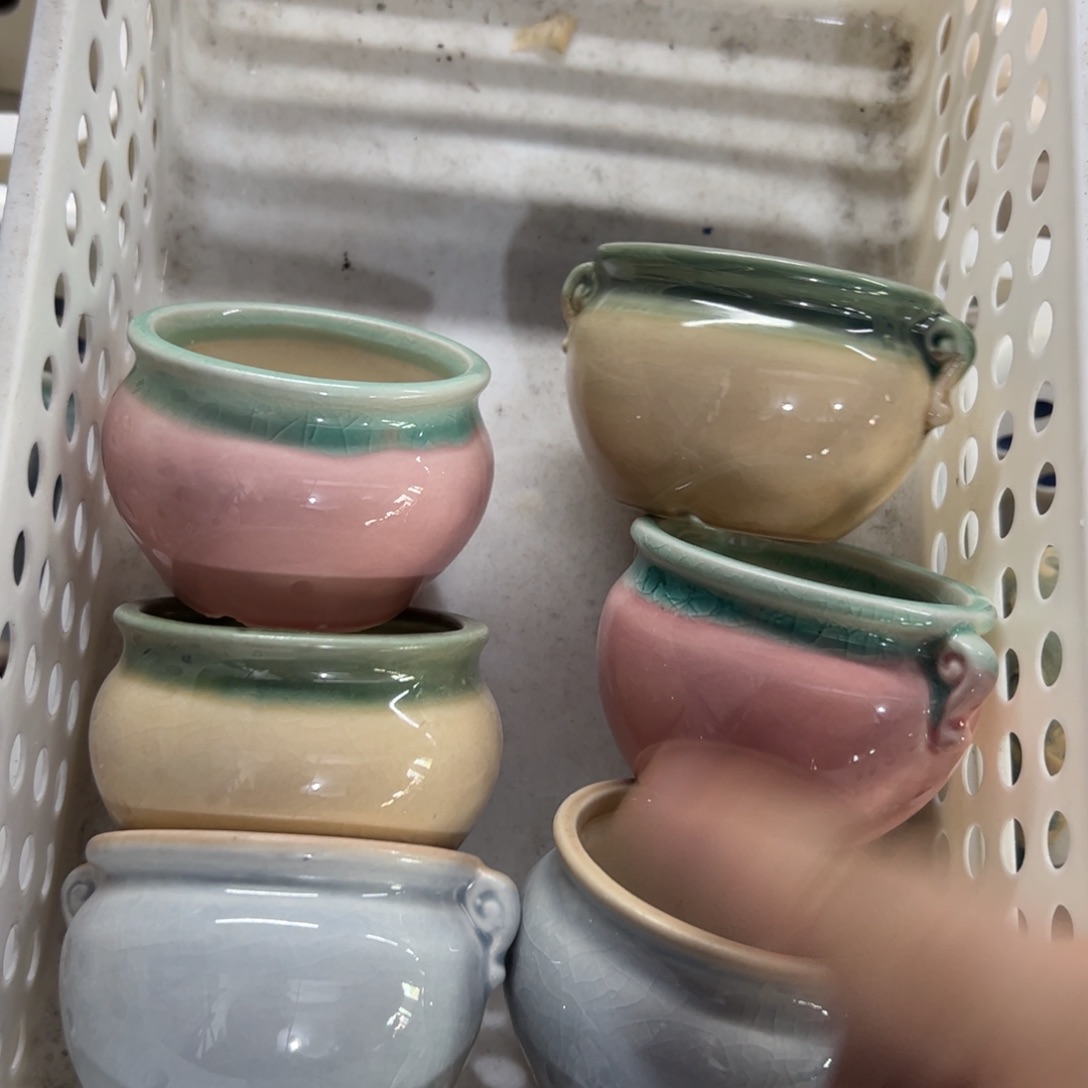 陶瓷多肉小花盆@@1537