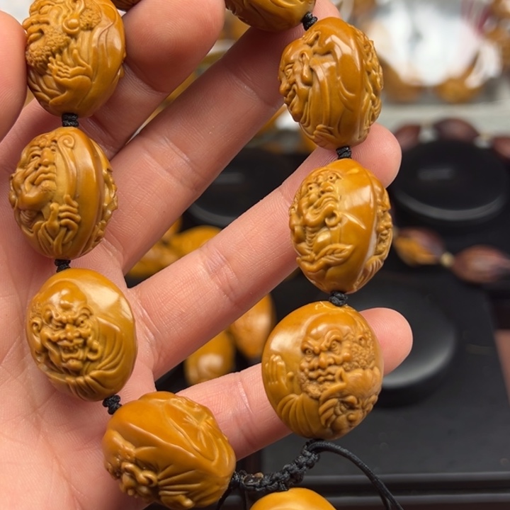 美***庭手串/手链橄榄核罗汉