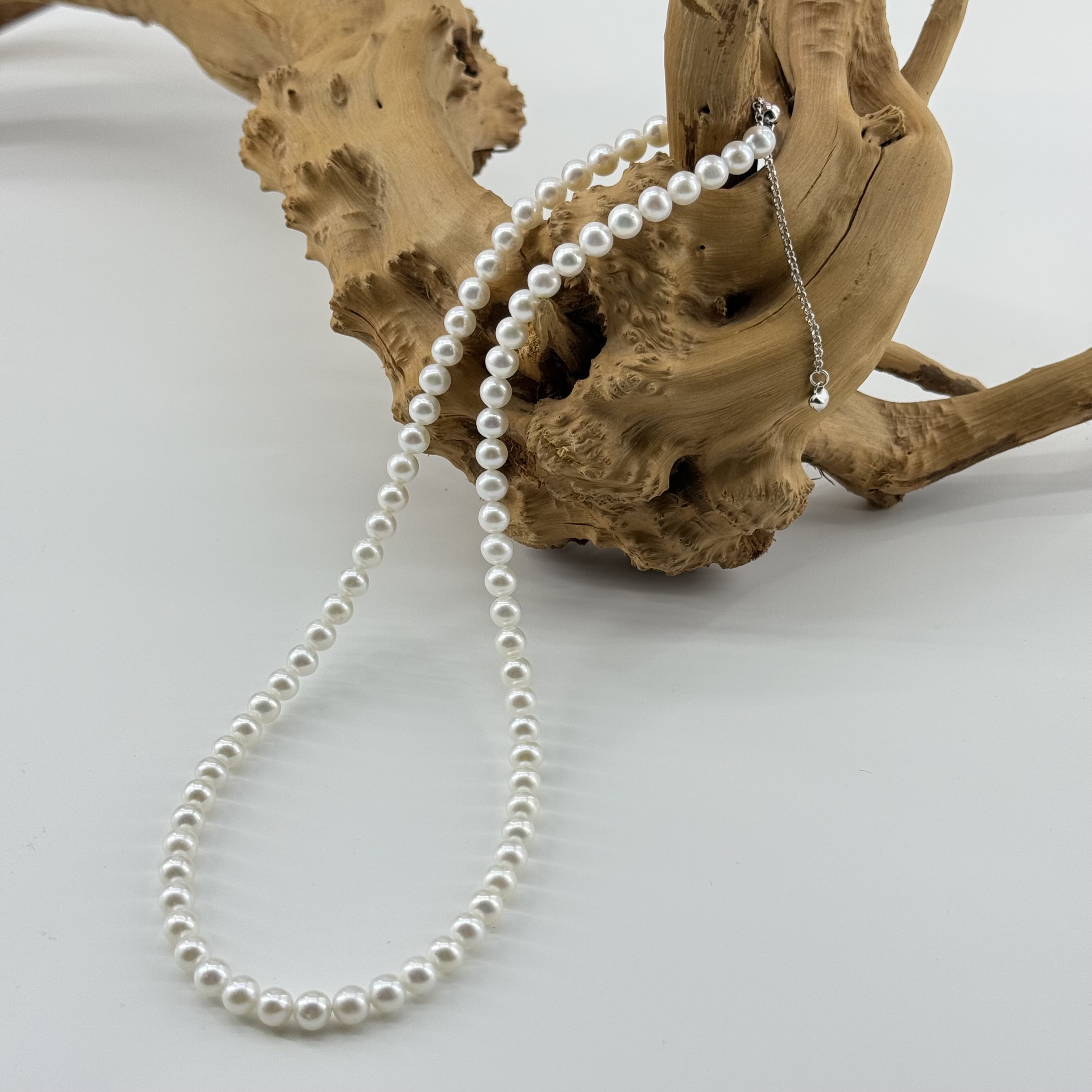 s925 冷白淡水珍珠项链 XB0010003 多样性发一件 5-5.5