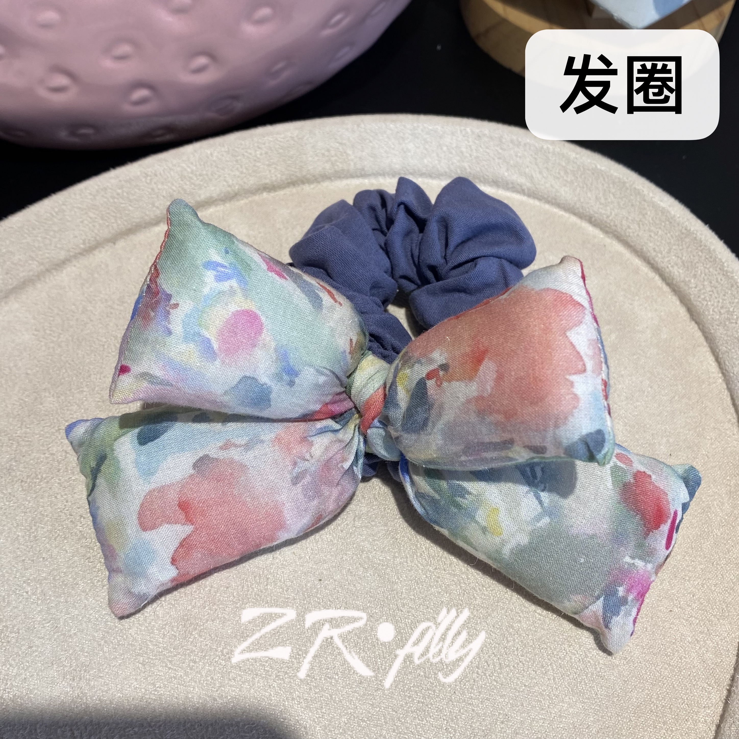 个性百搭彩色发圈6651