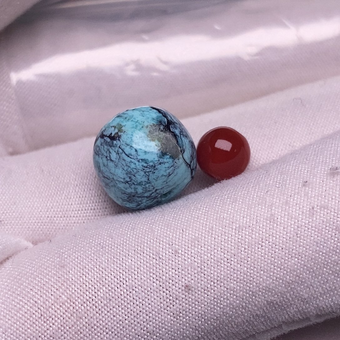 南红玛瑙未镶嵌珠宝半成品