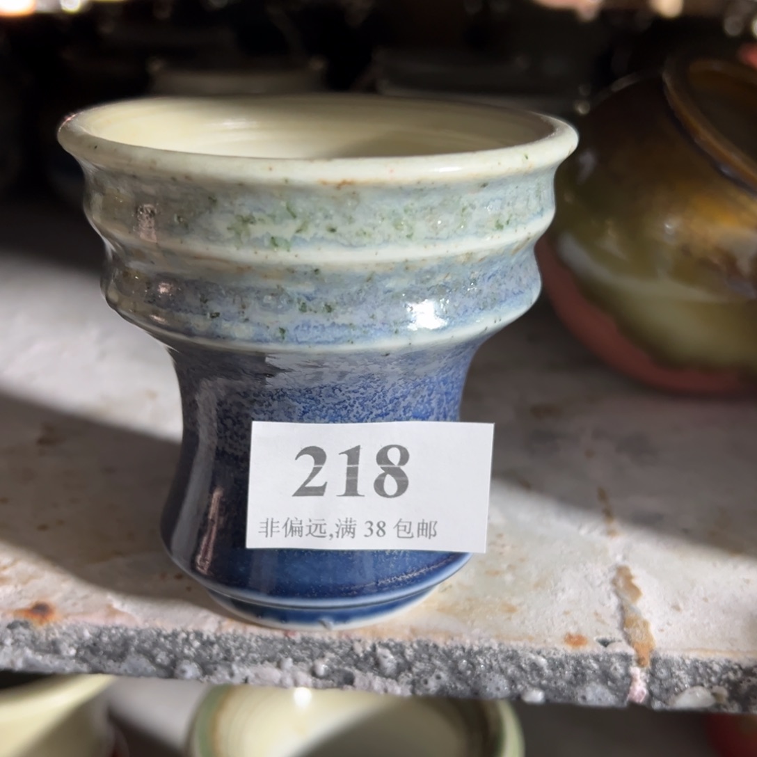 红陶景德镇手工花盆