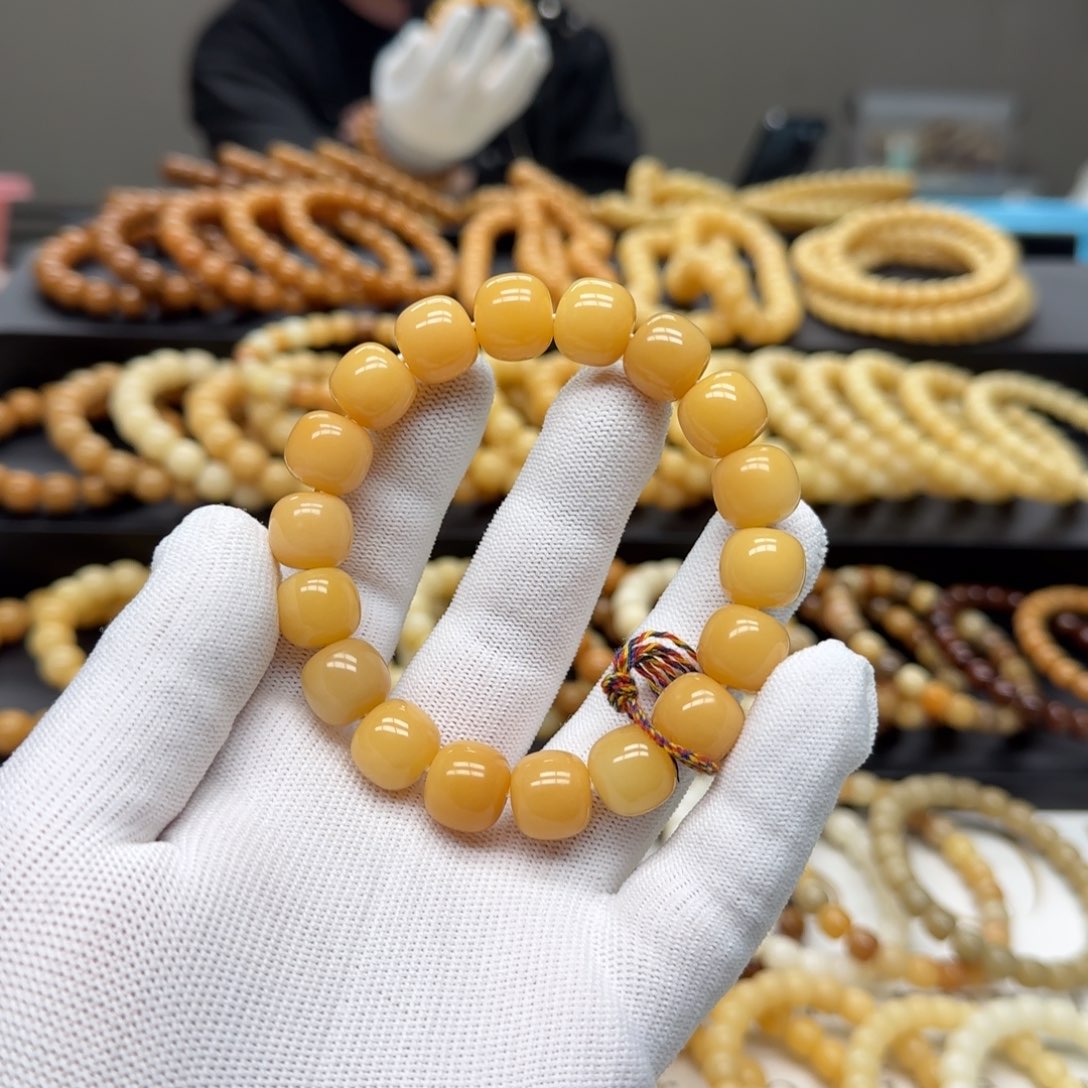 【闪购商品】菩提根/象牙果手串12×13 10年 微瑕