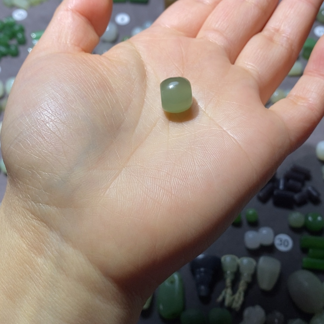 大****和田玉未镶嵌车挂