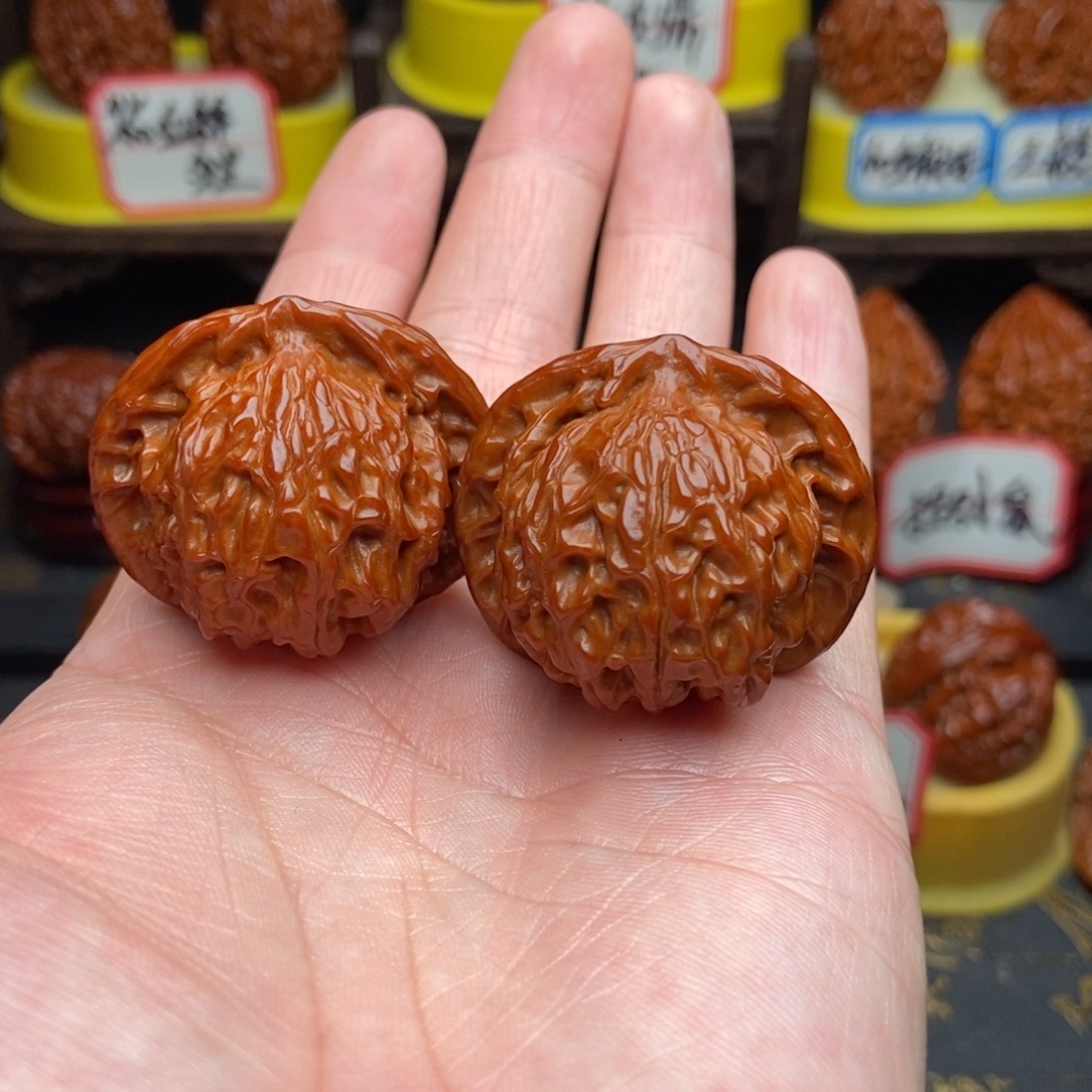 吊坠文玩核桃39盘古