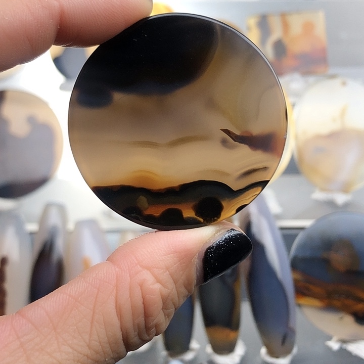 查罗石未镶嵌珠宝半成品134