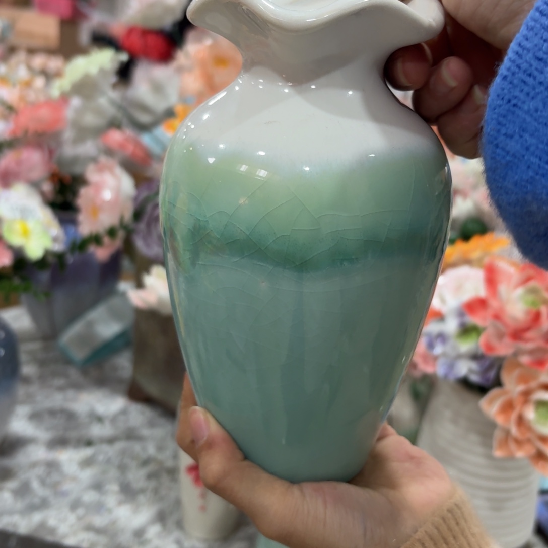 陶瓷花拍满20元发货退款拉黑