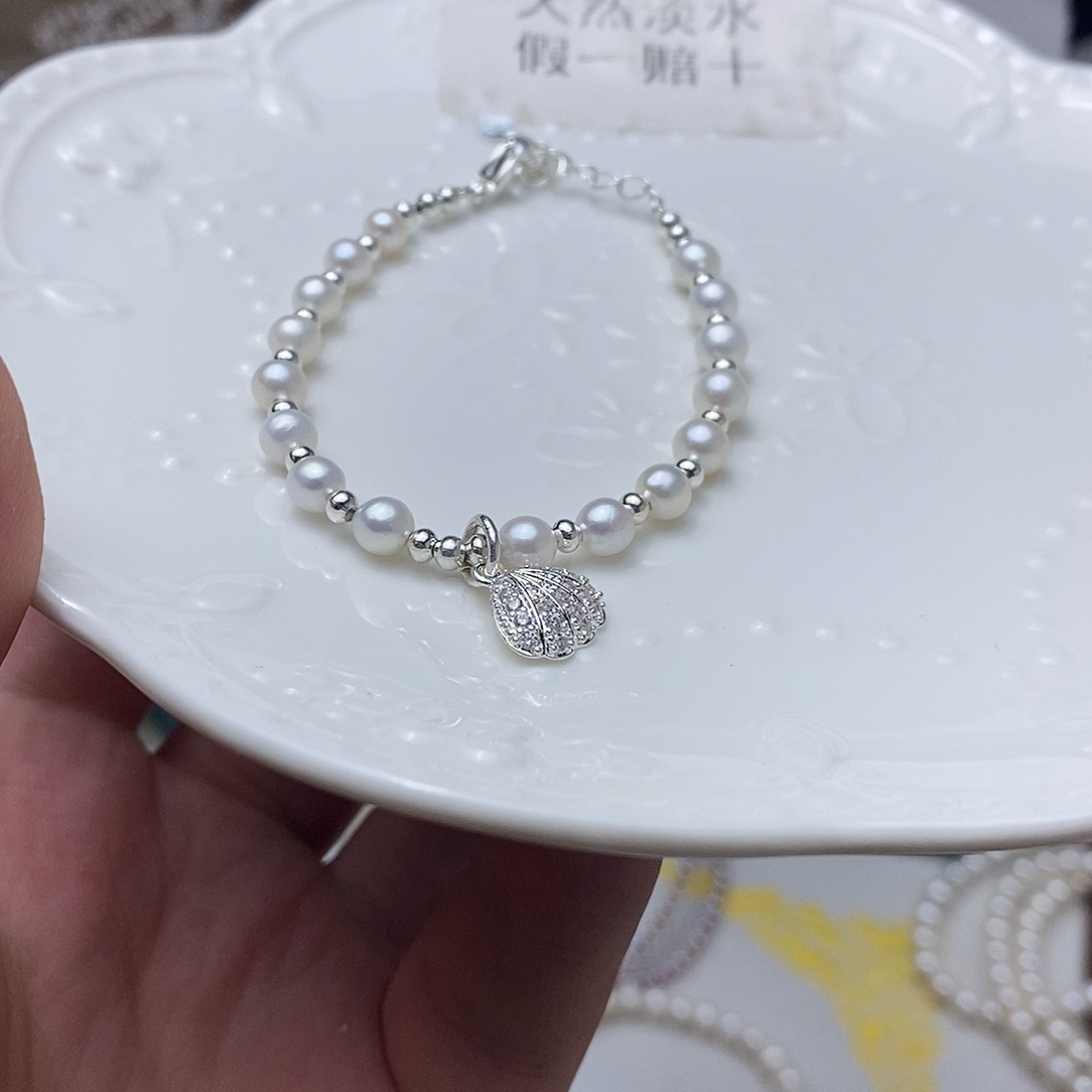 未镶嵌淡水珍珠手链
