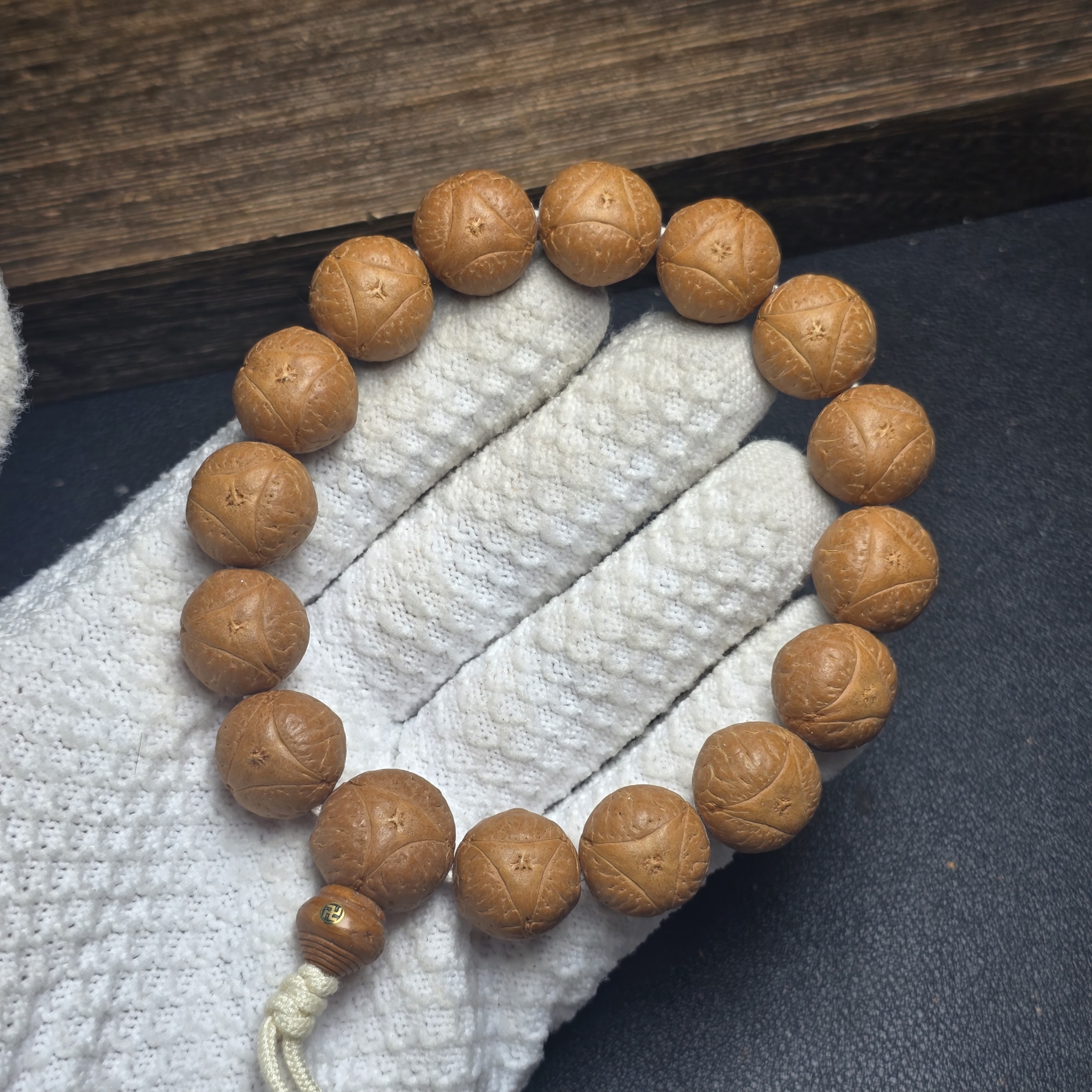 尼泊尔龙眼菩提-定制款-三角龙-尺寸16-货号k1