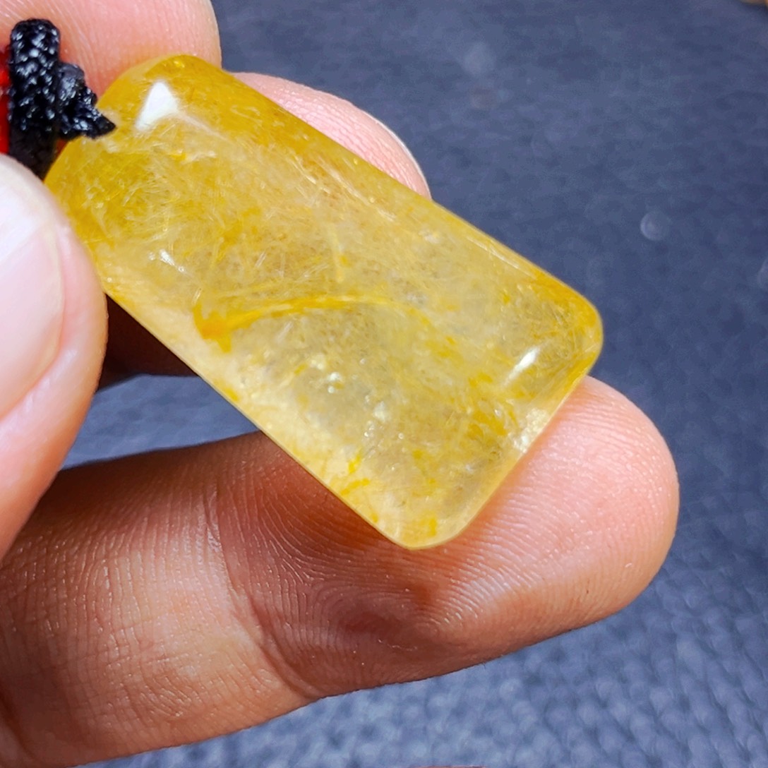 发晶未镶嵌吊坠(不含链)