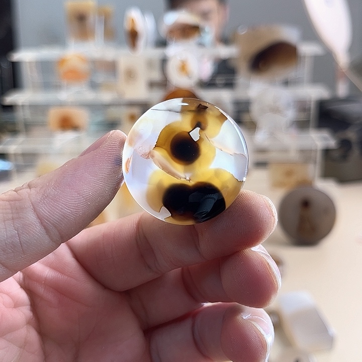 玛瑙/玉髓未镶嵌吊坠(不含链)