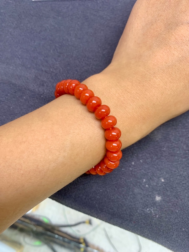 云南保山算盘珠8mm手串