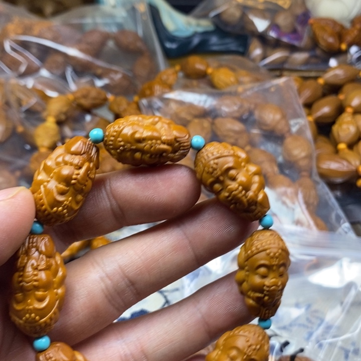 橄榄核手串/手链橄榄核雕工艺手串