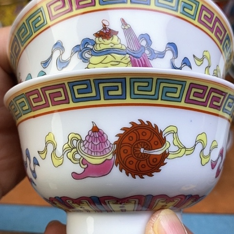 景德镇陶瓷藏式茶碗