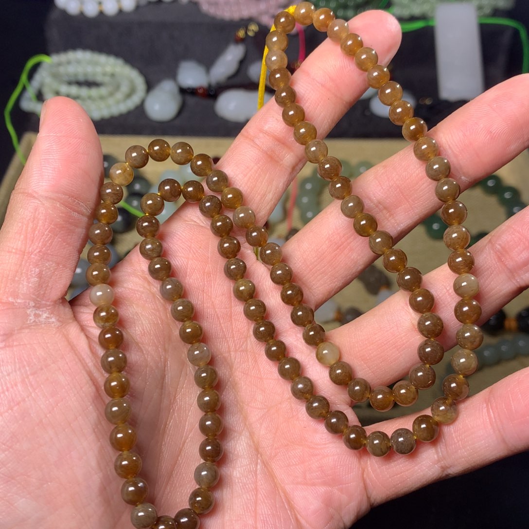 和田玉手链未镶嵌