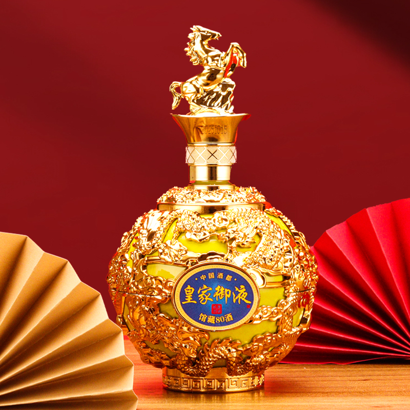 MENGXIANYUAN/梦仙缘皇家御液52度浓香型白酒500ml*单瓶【D】