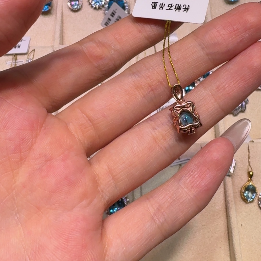 星***)烟晶手链银S925镶嵌雕刻